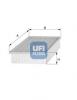 UFI 3019500 Фильтр воздушный