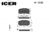 ICER 181342 Колодки тормозные ICER 181342 DAIHATSU SIRION пер