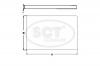 SCT Germany SA1139 Фильтр салонный Honda CRV/Civic/Rover 400/X-Trail
