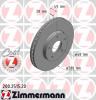 ZIMMERMANN 200.2515.20 Диск тормозной передний BS MAZDA Coat Z