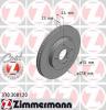 ZIMMERMANN 370.3081.20 Диск торм.пер. Mazda 2 07&gt;