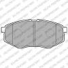 DELPHI LP2227 Тормозные колодки LP2227