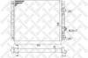 STELLOX 10-25070-SX Радиатор, охлаждение двигателя
