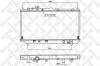 STELLOX 10-25217-SX радиатор системы охлаждения Mazda 323 1.3-1.8 96-98