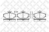 STELLOX 152032SX колодки дисковые п./Renault Clio 91]/R19 92-96,Peugeot 205/309 1.9GTi [98