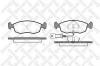 STELLOX 183002SX колодки дисковые п./ Ford Scorpio/Sierra 1.6-2.5TD 85-94