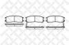 STELLOX 302002SX колодки дисковые з./ Mitsubishi Galant 1.8-2.5/2.0D/GDi 92-00/Eclipse 95]