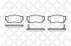 STELLOX 375002SX колодки дисковые п./ Nissan Sunny 1.4-2.0D 91-95/100NX/SX 1.6-2.0 90-94