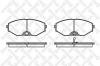 STELLOX 386002BSX Колодки дисковые передние