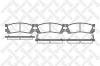 STELLOX 410 012-SX Комплект тормозных колодок, дисковый тормоз