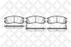 STELLOX 577022B-SX Колодки тормозные дисковые задние