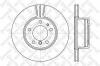 STELLOX 6020-1519V-SX диск торм. пер./ BMW E32/E34 2.5-2.5TDs M20/M30/M50/M52 87