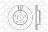 STELLOX 6020-2524V-SX Диск тормозной передний