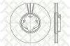 STELLOX 6020-2544V-SX диск торм. пер. Ford Transit 2.3/2.4TD RWD 00