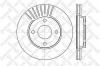 STELLOX 6020-2549V-SX Диск тормозной передний