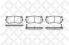 STELLOX 660002SX колодки дисковые з./ Kia Shuma 98]/Clarus 1.5i-2.0i с ABS 96-00