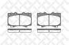 STELLOX 718004SX колодки дисковые п./ Toyota Land Cruiser 100 4.7i 32V/4.2TD 98]
