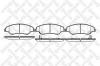 STELLOX 750 002-SX колодки дисковые п.