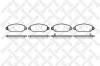 STELLOX 783002SX колодки дисковые п./ Ford Transit 2.3/2.0Di-2.4TDE 00]