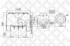 STELLOX 90-48131-SX Воздушная подушка (опора пневматическая)