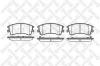 STELLOX 981002B-SX Колодки дисковые передние