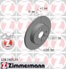 ZIMMERMANN 430.2605.20 Диск торм.зад. Opel Meriva 03&gt;