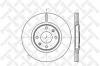 STELLOX 6020-1919V-SX диск торм. пер./ Peugeot 306, Citroen Xantia 1.8-2.0 95