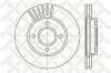 STELLOX 6020-2533V-SX Диск тормозной передний