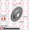 ZIMMERMANN 600.3210.20 Диск торм.зад. VW Sharan, Ford Galaxy
