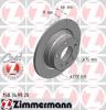 ZIMMERMANN 150.3499.20 Диск тормозной задний