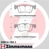 ZIMMERMANN 25014.183.1 Комплект тормозных колодок, дисковый тормоз