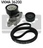 SKF VKMA36200 Комплект поликлинового ремня