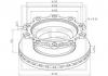 PETERS ENNEPETAL 186.101-00A Тормозной диск