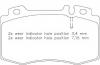 BREMBO P 50 053 Комплект тормозных колодок, диско