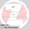 ZIMMERMANN 23600.190.1 Комплект тормозных колодок, диско