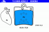 ATE 13.0460-4064.2 Комплект тормозных колодок, диско