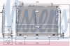 NISSENS 94284 Конденсатор, кондиционер