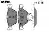 ICER 181795 Комплект тормозных колодок, диско