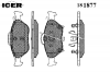 ICER 181877 Комплект тормозных колодок, диско