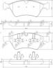 A.B.S. 37507 Комплект тормозных колодок, диско; Комплект тормозных колодок, диски стояночной тормозной сист.