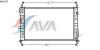 AVA COOLING SYSTEMS FDA2165 Радиатор, охлаждение двигател