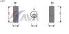 AVA COOLING SYSTEMS MSD053 Осушитель, кондиционер