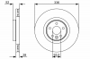 BOSCH 0 986 479 395 Тормозной диск