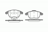 REMSA 1030.10 Комплект тормозных колодок, диско