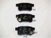 JAPANPARTS PP-410AF Комплект тормозных колодок, диско