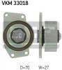 SKF VKM 33018 Натяжной ролик, поликлиновой  ремень