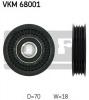 SKF VKM 68001 Паразитный / ведущий ролик, поликлиновой ремень