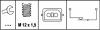 HELLA 6DD 008 622-161 Выключатель фонаря сигнала торможения