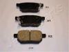 JAPANPARTS PP-214AF Комплект тормозных колодок, диско