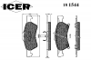 ICER 181544 Комплект тормозных колодок, диско
